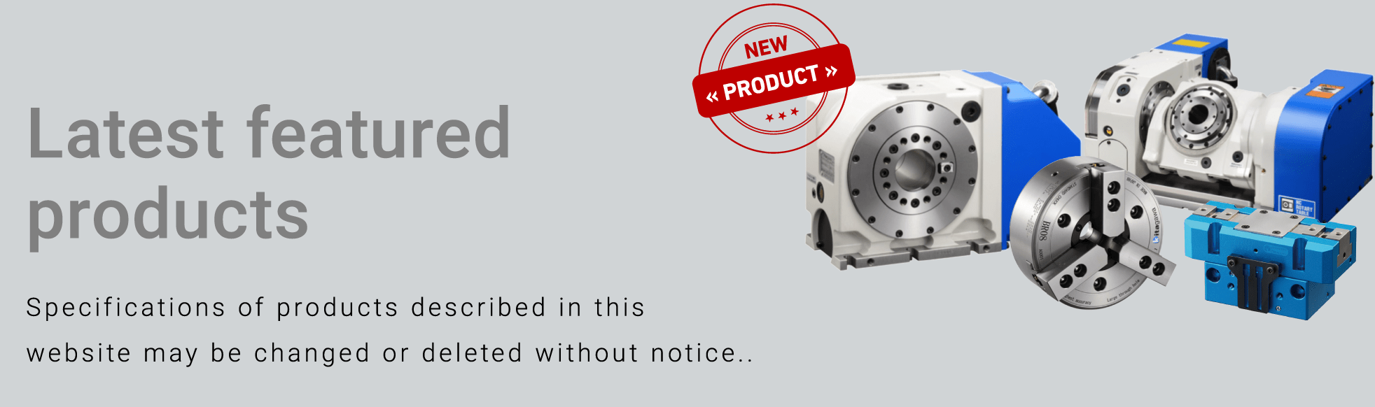 Latest featured products